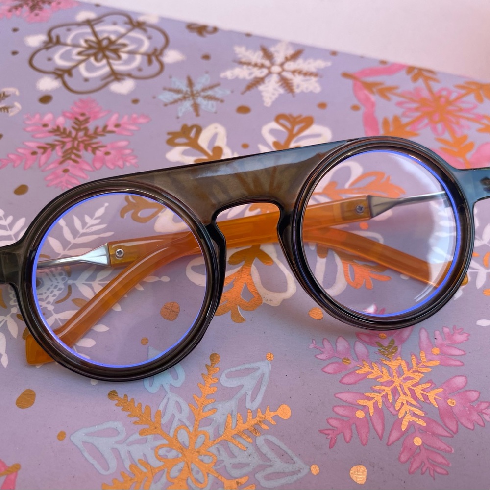 Yellow And Black frame with Clear Lense